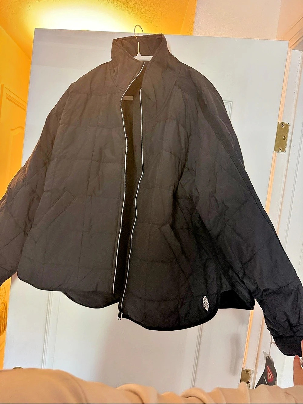 NEW with tags! Free People FP Movement Pippa Packable Puffer Jacket Black